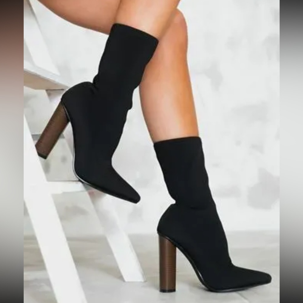 Public desire sock boots